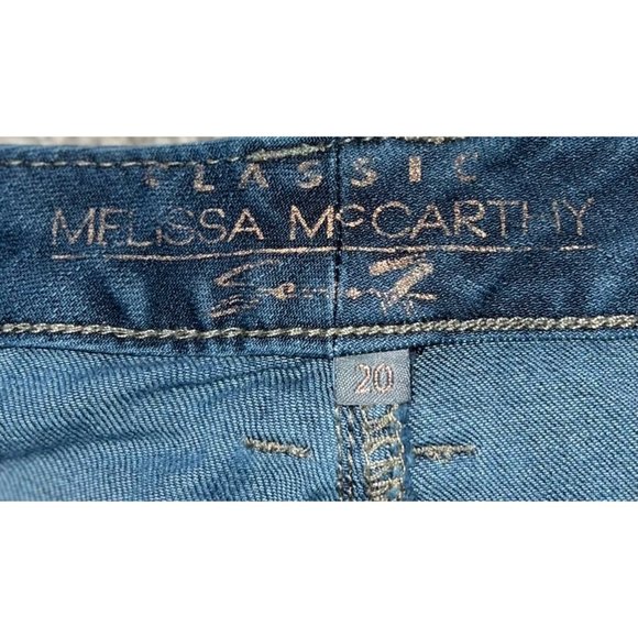 Seven7 Women’s Plus Size Melissa McCarthy Mid-Rise Jeggings Skinny Jeans Size 20 - Picture 6 of 8